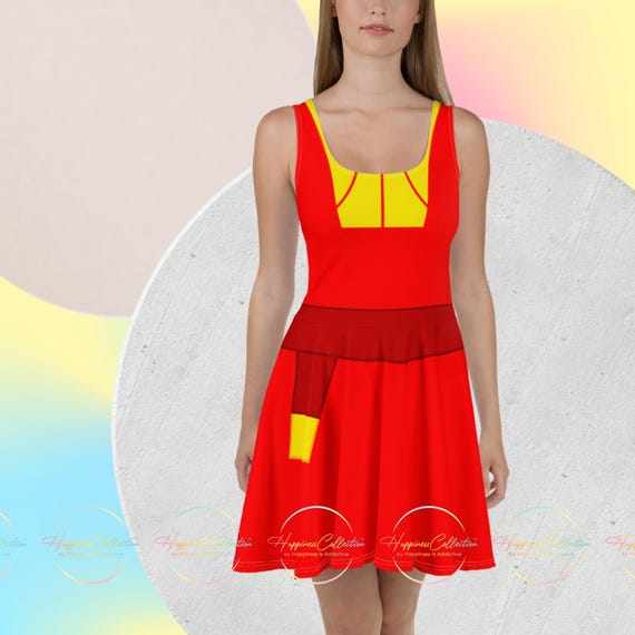 The Llama Royalty Skater Dress - Golden Empire Vibes for Theme Parks, runDisney, Cruises & Comic Cons The Llama Royalty Skater Dress - Golden Empire Vibes for Theme Parks, runDisney, Cruises & Comic Cons