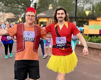 Men's 'Arabian Monkey Sidekick' MaxDri Athletic T-Shirt: Desert Mischief, Disneybound Costume