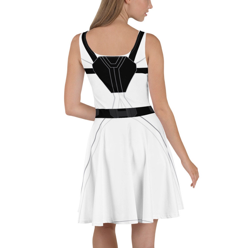 superhero skater dress Kung Fu Superhero Skater Dress: Women's Sleeveless Martial Arts Costume