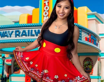 Runaway Railroad Skater Dress – Disneybound Park Style, Sleeveless Outfit