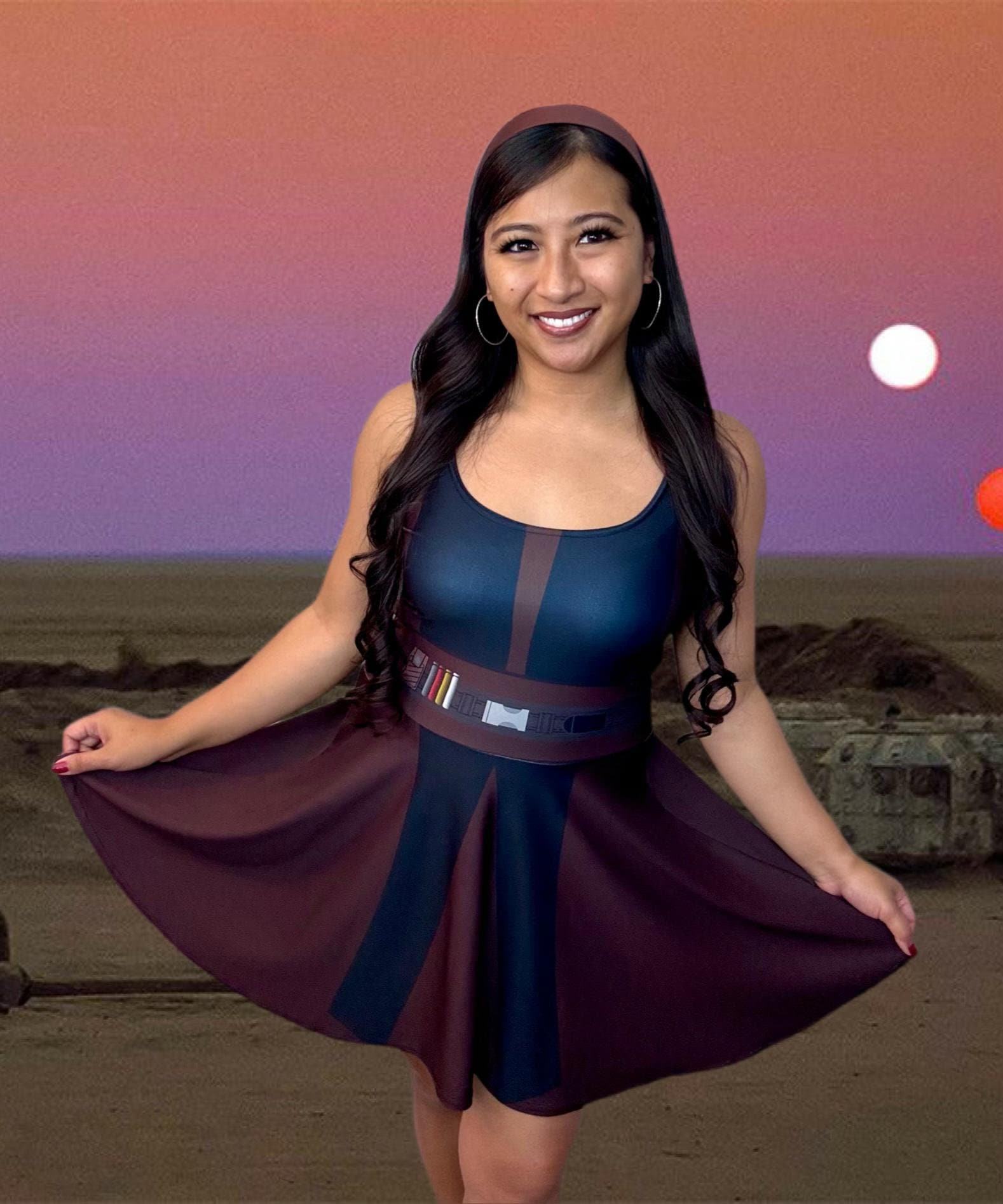 star trek skater dress Star Trek City On The Edge Of Forever A-Line Dress