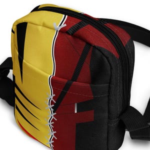 Bolsa transversal BFF – Bolsa anti-herói da Crimson and Wolf Comic