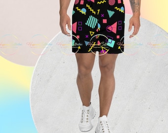 Limited Edition - It's Retro! - Men's Athletic Long Shorts