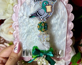 Let's Get This Bread - Beaded Badge Reel