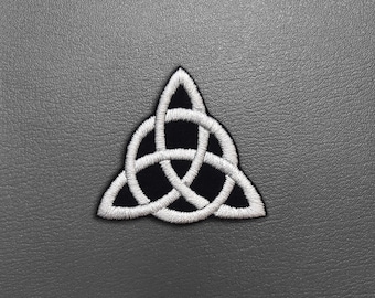 Celts Symbol of Wolf Embroidered Patch 10x6 cm