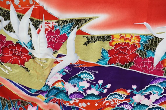 Honfurisode Kimono, Furisode, Wedding Kimono, Jap… - image 5