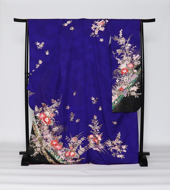 Furisode Kimono, Wedding Kimono, Japanese Kimono R