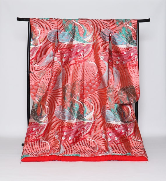 Yuzen Uchikake Kimono, Wedding Kimono, Japanese Ki