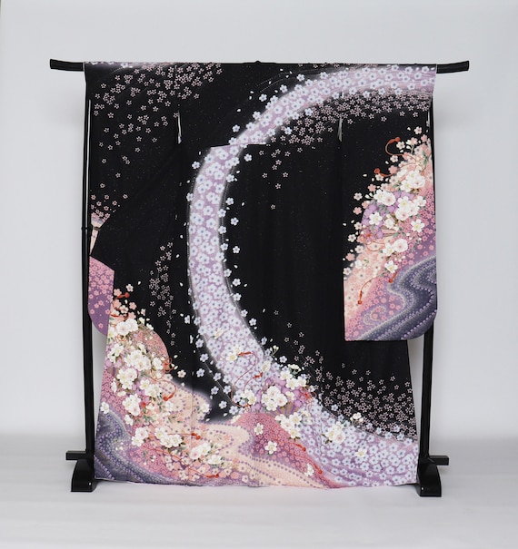 Furisode Kimono, Wedding Kimono, Japanese Kimono R