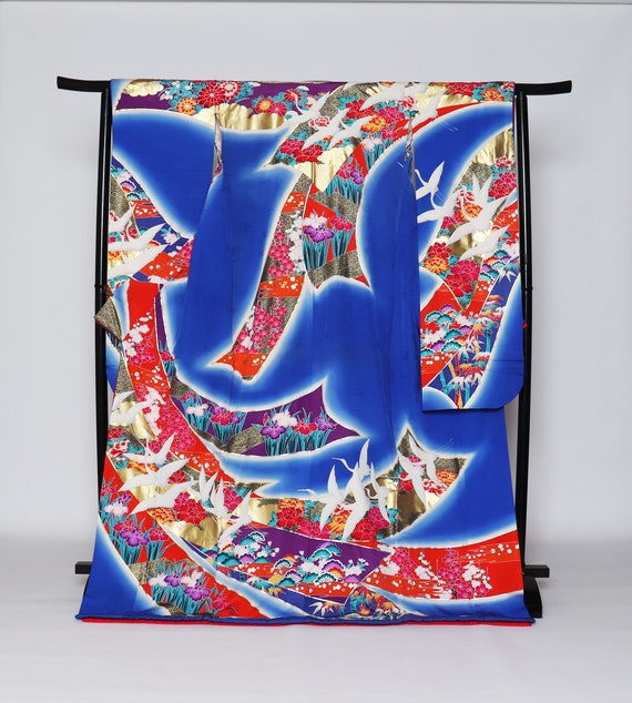 Honfurisode Kimono, Furisode, Wedding Kimono, Jap… - image 1