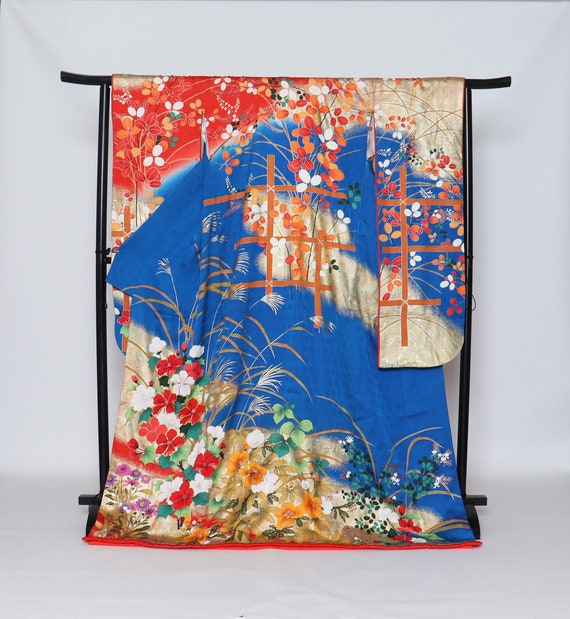 Honfurisode Kimono, Furisode, Wedding Kimono, Jap… - image 1