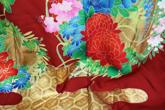 Yuzen Uchikake Kimono, Wedding Kimono, Japanese K… - image 6