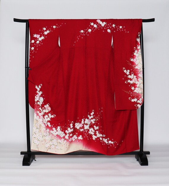 Furisode Kimono, Wedding Kimono, Japanese Kimono R
