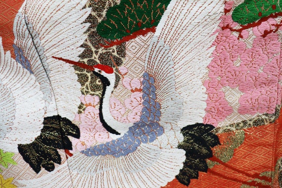 Yuzen Uchikake Kimono, Wedding Kimono, Japanese K… - image 5