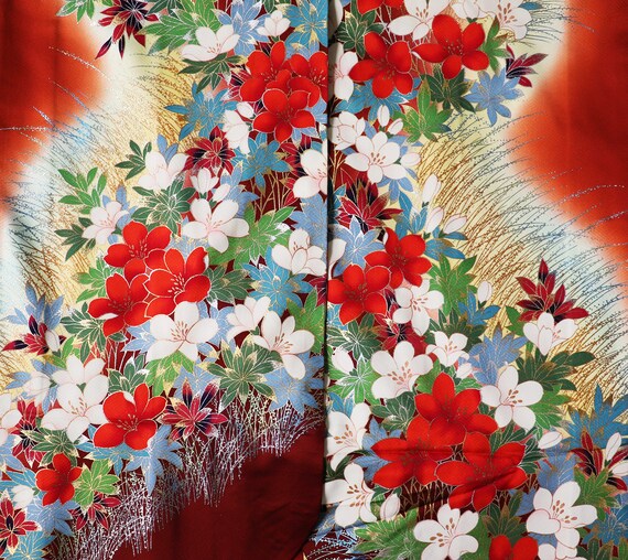 Honfurisode Kimono, Furisode, Wedding Kimono, Jap… - image 7