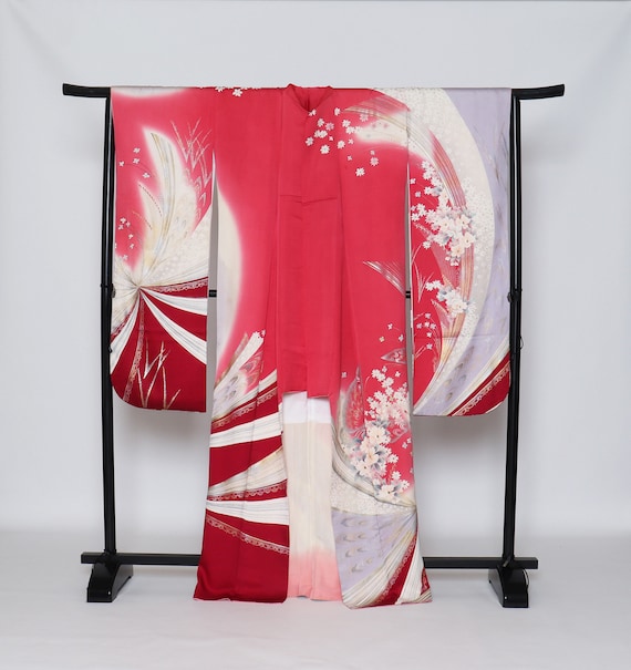 Furisode Kimono, Wedding Kimono, Japanese Kimono … - image 2