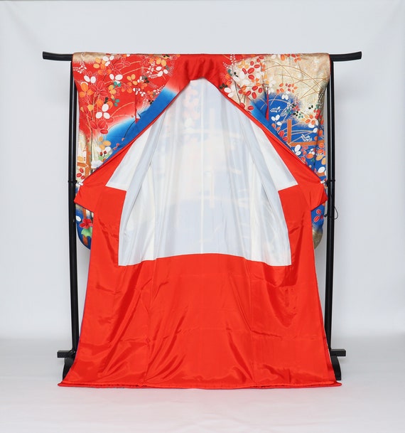 Honfurisode Kimono, Furisode, Wedding Kimono, Jap… - image 3
