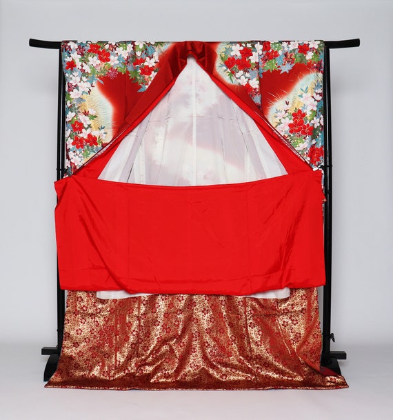 Honfurisode Kimono, Furisode, Wedding Kimono, Jap… - image 4