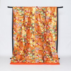 Nishijin Hand-woven Karaori Uchikake Kimono, Wedding Kimono, Japanese Kimono Robe, Japanese Uchikake Kimono, Japanese Wedding, Kimono Dress,