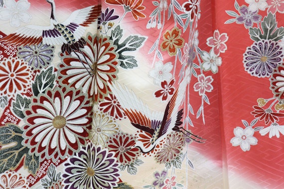 Furisode Kimono, Wedding Kimono, Japanese Kimono … - image 4