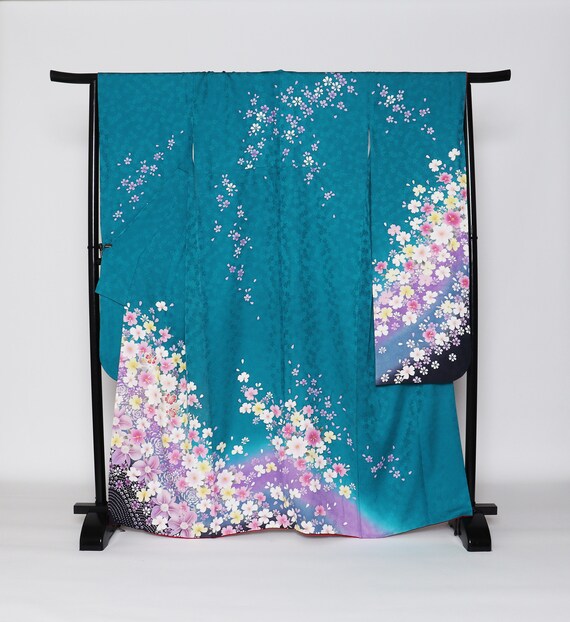Furisode Kimono, Wedding Kimono, Japanese Kimono R