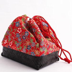 Kimono-Tasche / Japanische Tasche / Japanische Party-Handtasche / Kinchaku-Kimono-Tasche