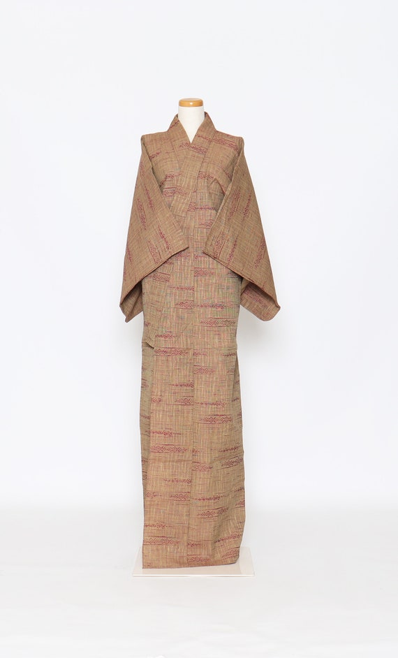kimono robe / vintage Japanese kimono / casual ki… - image 1
