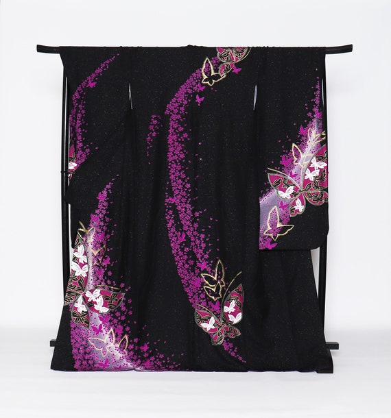 Furisode Kimono, Wedding Kimono, Japanese Kimono R