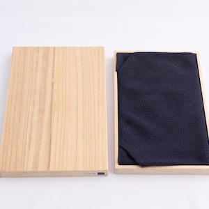 Hukusa with wooden box / gift-wrapping / Japanese tea ceremony / Japanese fabric