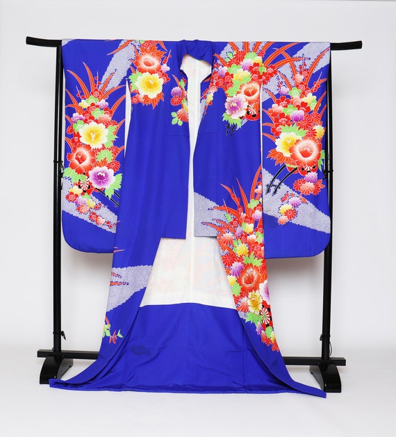 Honfurisode Kimono, Furisode, Wedding Kimono, Jap… - image 2