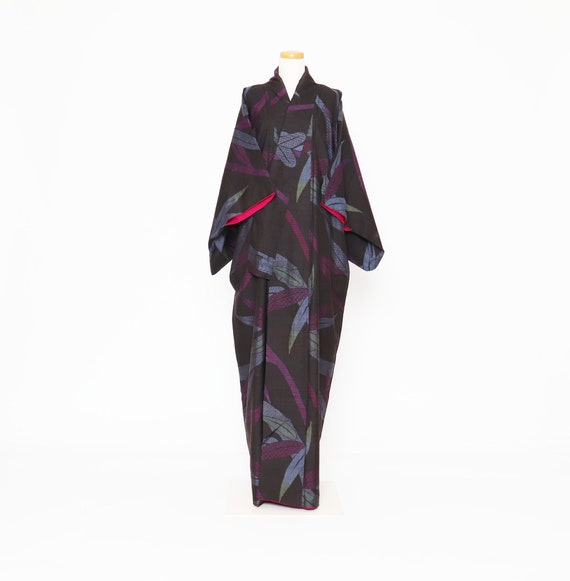 kimono robe / vintage Japanese kimono / casual ki… - image 1