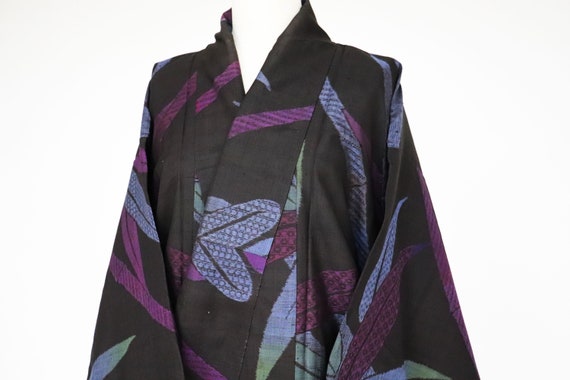 kimono robe / vintage Japanese kimono / casual ki… - image 5