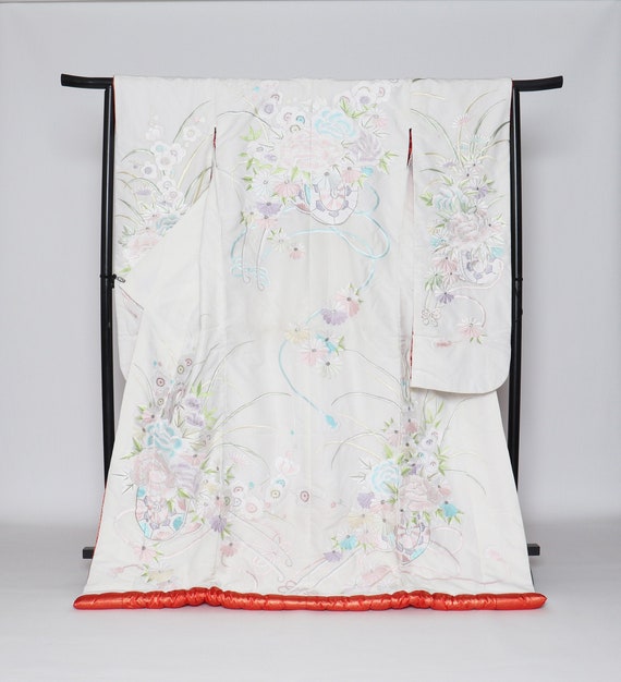 Uchikake Kimono, Wedding Kimono, Japanese Kimono R