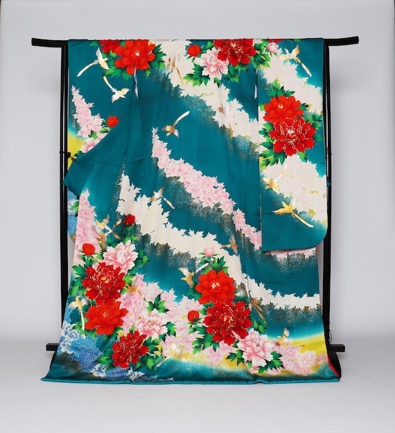 Honfurisode Kimono, Furisode, Wedding Kimono, Jap… - image 1