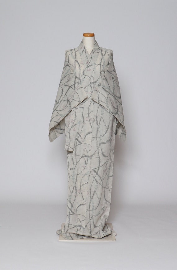 kimono robe / vintage Japanese kimono / casual kim