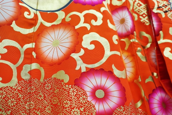 RARE!! Yuzen Uchikake Kimono, Wedding Kimono, Jap… - image 6
