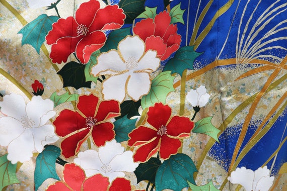 Honfurisode Kimono, Furisode, Wedding Kimono, Jap… - image 4