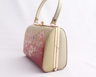 【kiki さま】* vintage container ୨୧ * 桜色小物入れ 財布 レディース 小さめ コンパクト ミニウォレット 姫路レザー