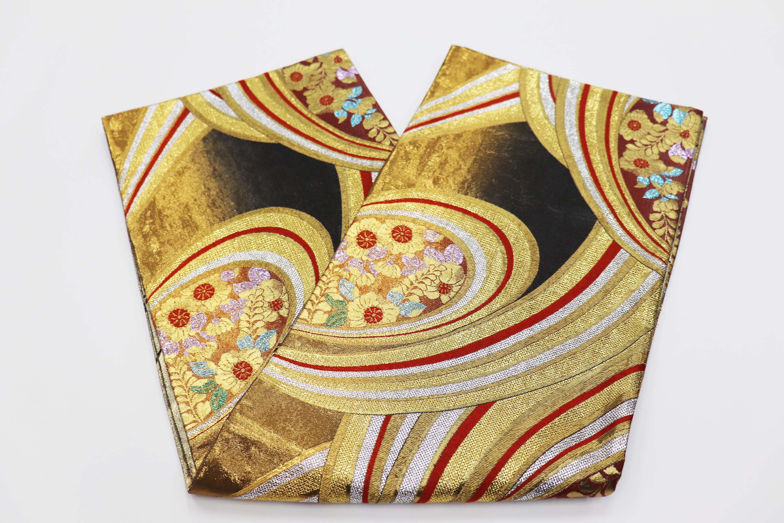 Pure Silk Japanese Kimono Obi Belt / Fukuroobi / Kimono Obi