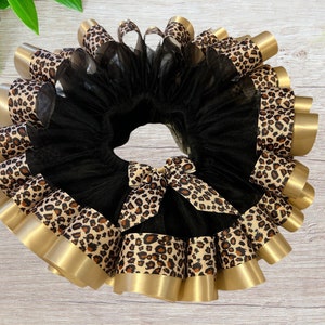 Cheetah Print Tutu, Wild One Theme, Animal Print Tutu, Birthday Outfit, First Birthday