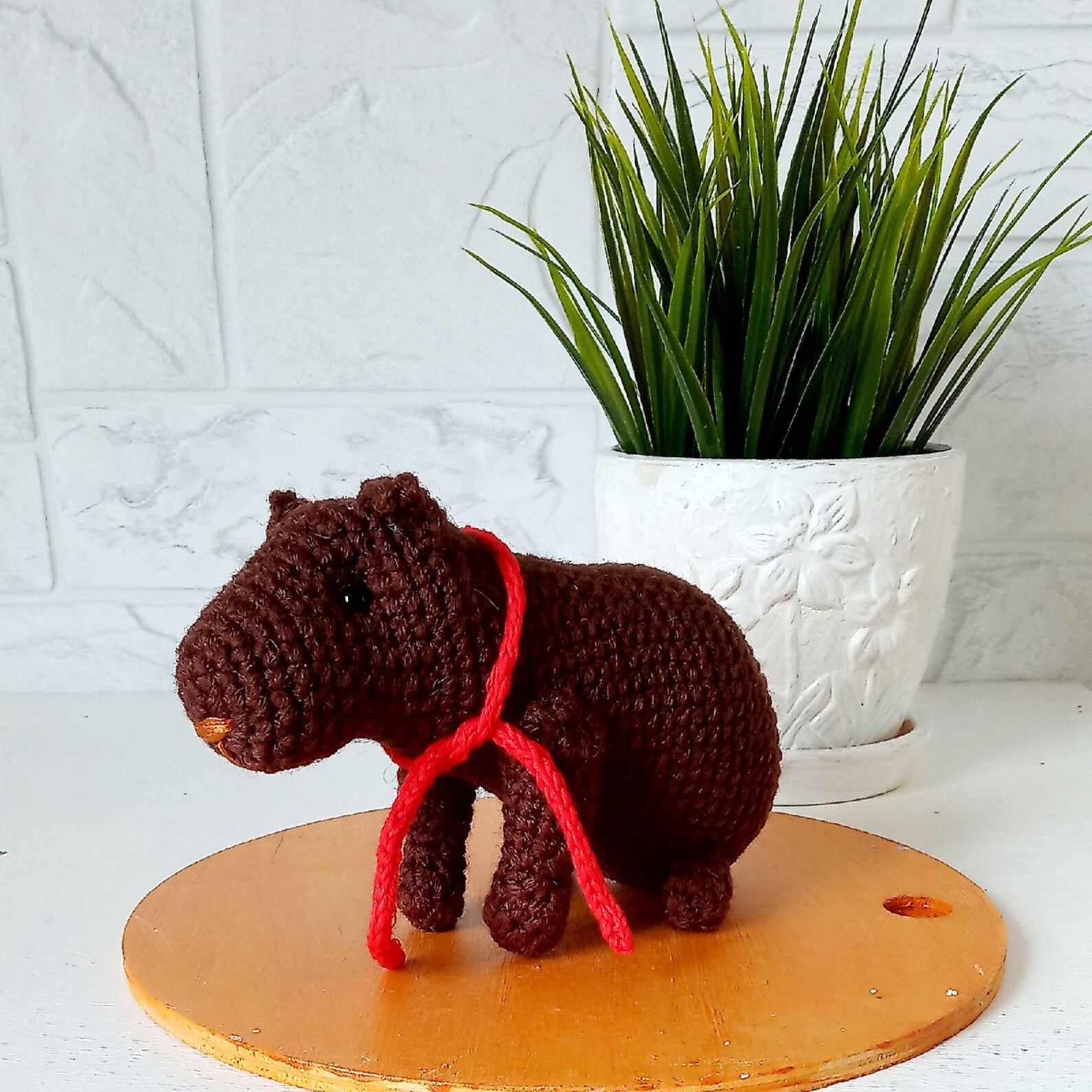 Capybara stuffed animal. Capybara toy. Unusual gifts for Etsy