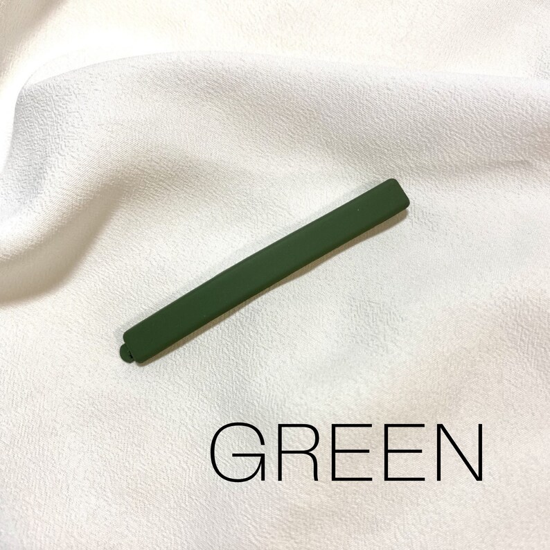 Morandi Thin Bobby Pin Korean Hair Accessories Minimalist Clip Color Hair Pins Acrylic Hair Barrette Matte Hair Pin