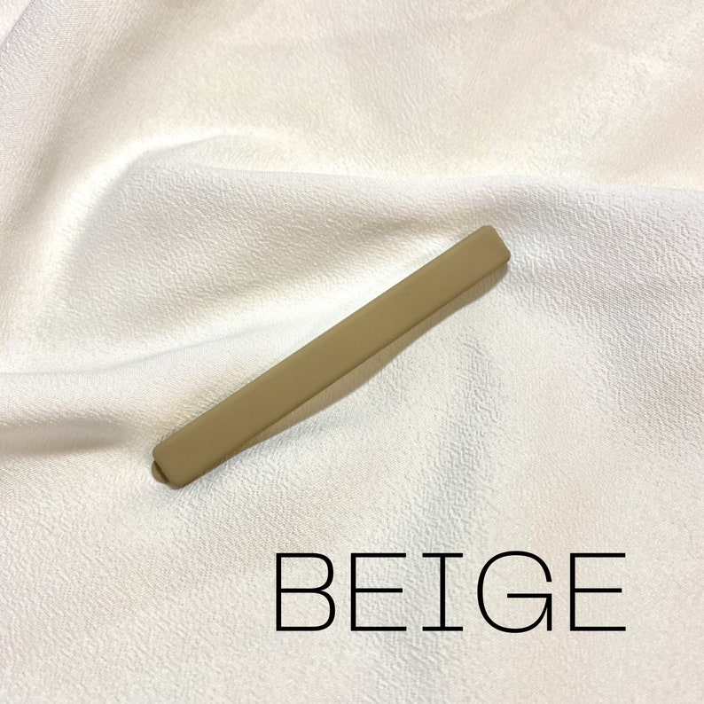 Morandi Thin Bobby Pin Korean Hair Accessories Minimalist Clip Color Hair Pins Acrylic Hair Barrette Matte Hair Pin