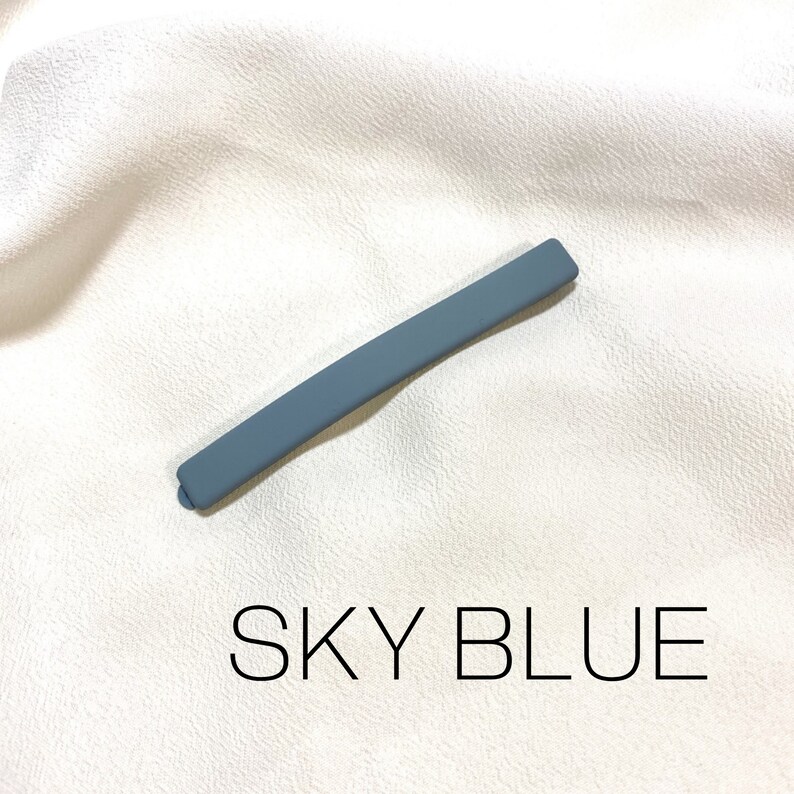 Morandi Thin Bobby Pin Korean Hair Accessories Minimalist Clip Color Hair Pins Acrylic Hair Barrette Matte Hair Pin