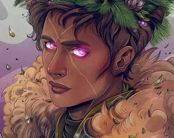 Commissione di personaggi ispirati a Dungeons & Dragons - Commissione di ritratti fantasy