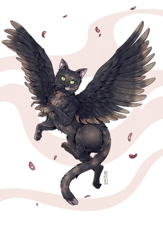 Sentient Dnd Cat Cats With Wings Dnd