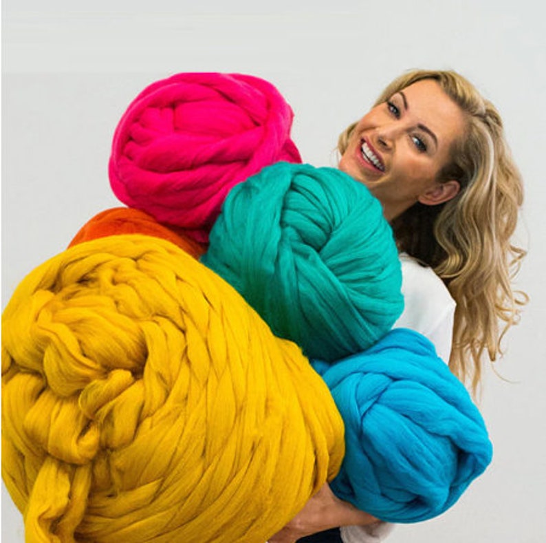 Mega chunky wool sale
