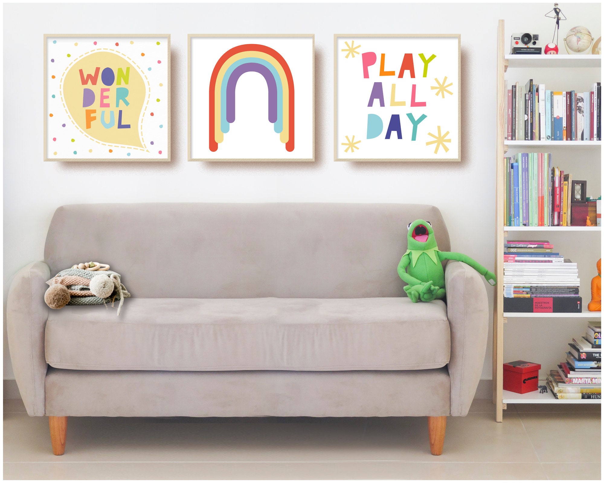 Set of 3 Kids Prints Playroom Decor Kidsroom Poster Kids - Etsy