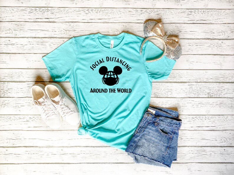Download Social Distancing Around the World SVG Epcot SVG Disney ...