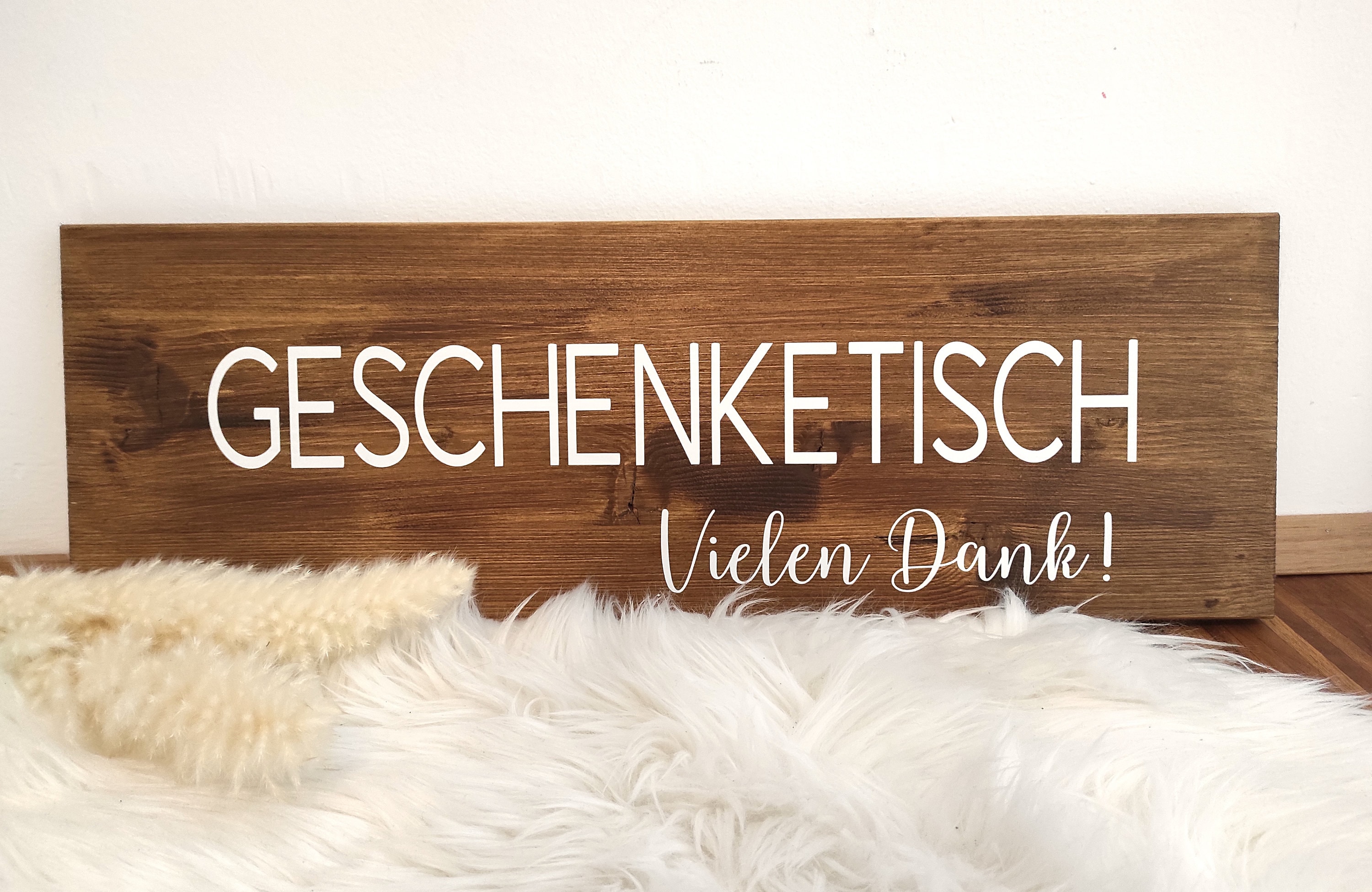 Holzschild Geschenketisch Hochzeit Geschenke Danke Schild Etsy